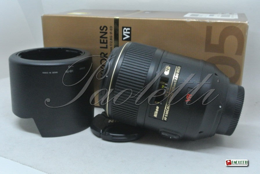 Nikon AF-S Micro-Nikkor 105 mm 1:2.8 G IF-ED VR Usato