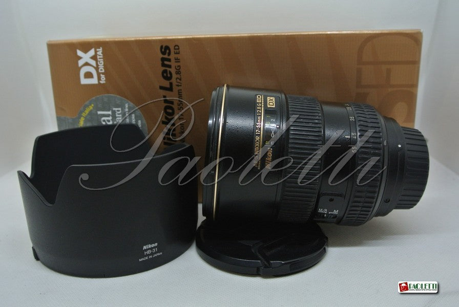 Nikon AF-S Nikkor 17-55 mm 1:2.8G ED DX Usato