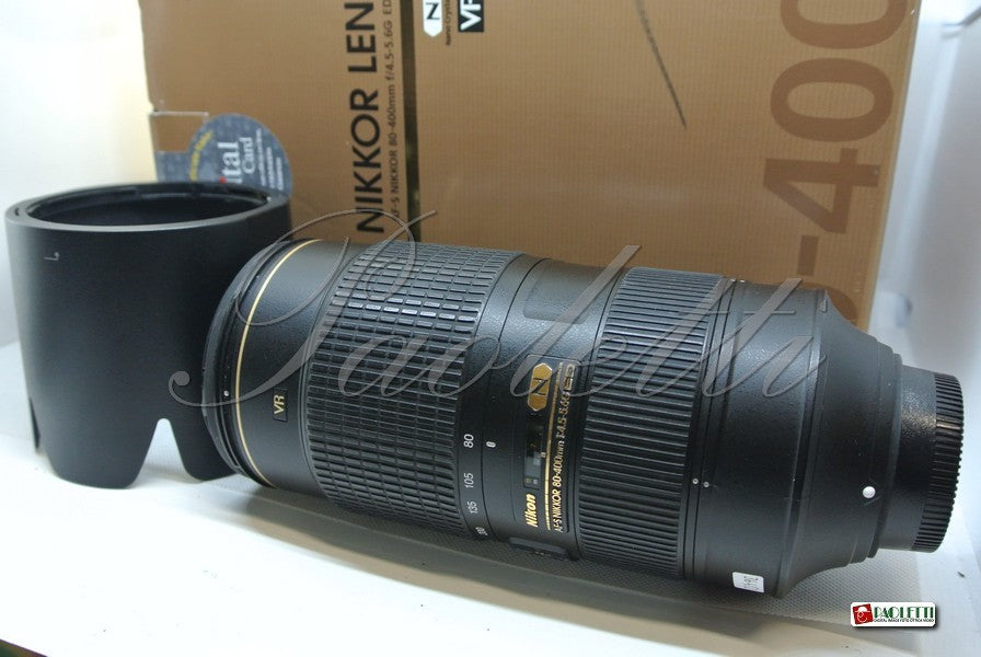 Nikon AF-S Nikkor 80-400 mm 1:4.5-5.6 G ED VR N Usato