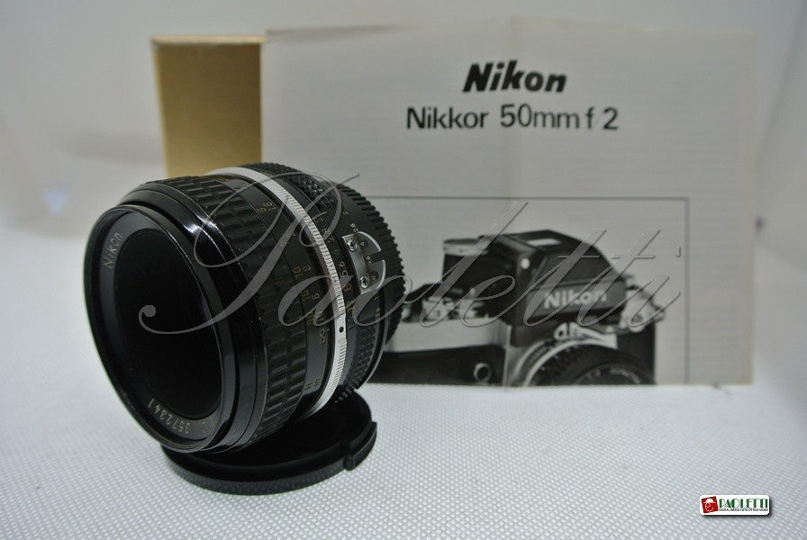 Nikon Nikkor 50 mm 1:2 Usata