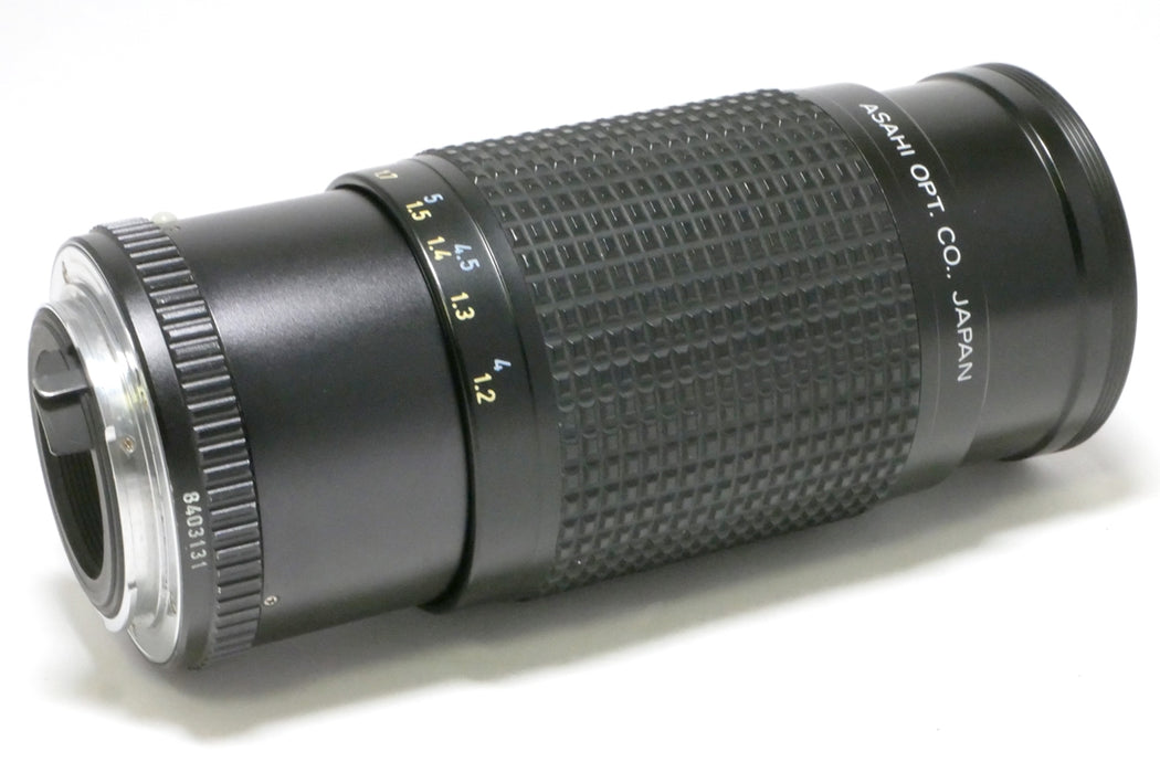 Pentax Zoom 80-200mm f4.5 K Mount con Tappi Ottimo