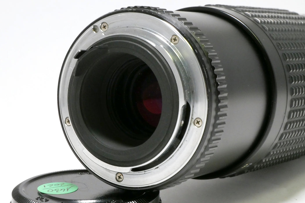 Pentax Zoom 80-200mm f4.5 K Mount con Tappi Ottimo