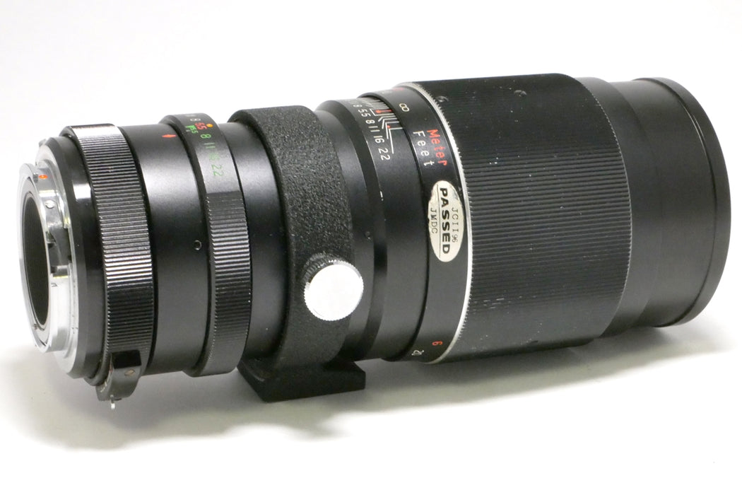 Vivitar 300mm con Tappi Pentax K Mount