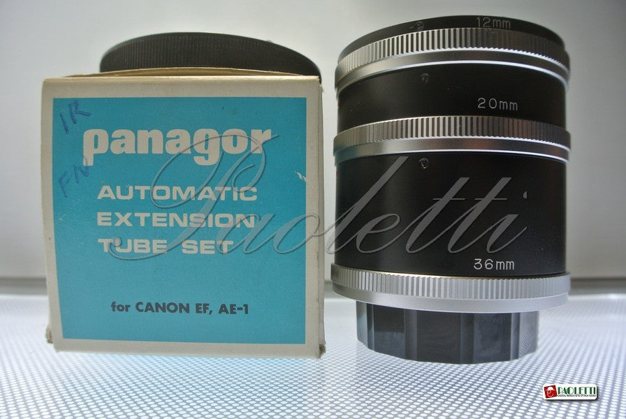 Pangor per Canon Automatic Extension Tube Set per Canon EF, AE-1 Usato