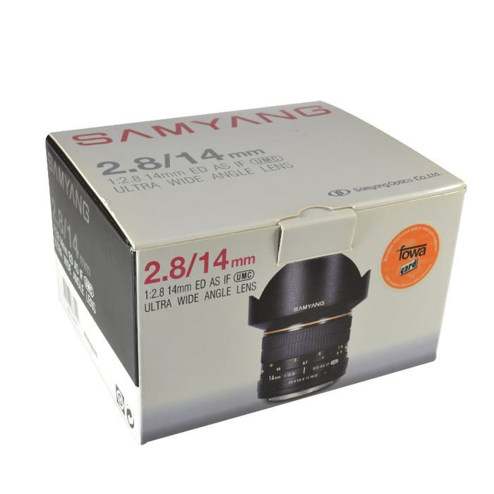 SAMYANG 14mm F 2.8 ED AS IF CANON EF - USATO