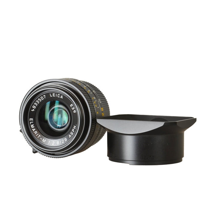 LEICA 28mm F 2.8 ELMARIT M ASPH BLACK 11 677 - USATO