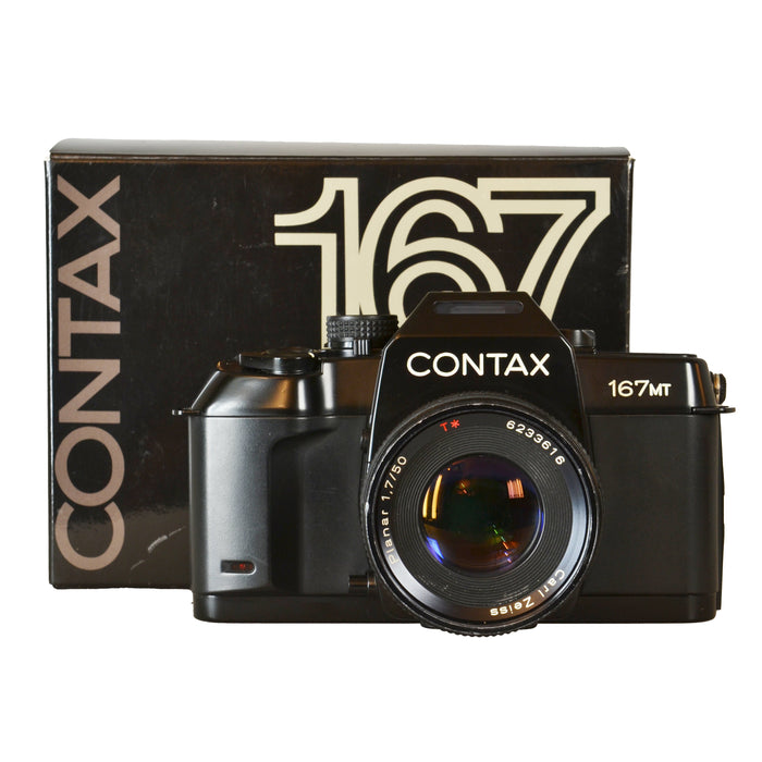 CONTAX 167 MT + 50mm F 1.7 ZEISS PLANAR - USATO