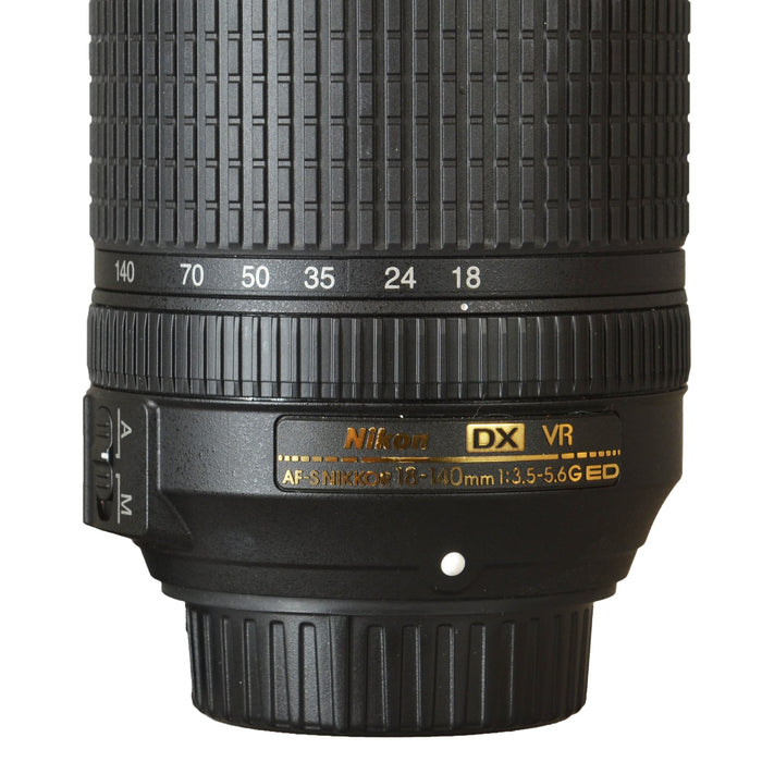 NIKON 18-140mm F 3.5-5.6 AF S ED VR G DX - USATO